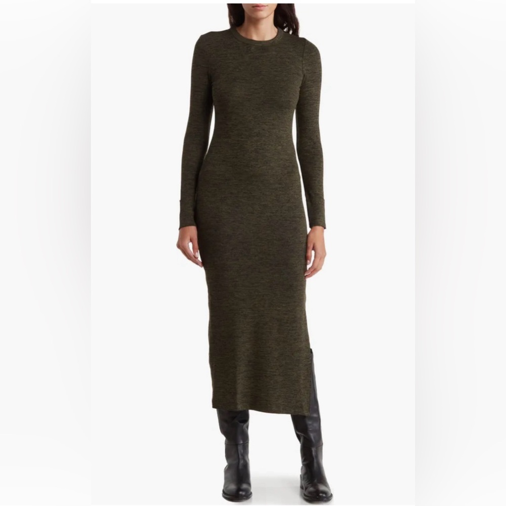 French connection midi sweater dress